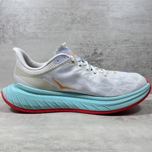 Hoka One One Carbon X 2 Running Shoes - Men's Size 10.5 - White - Picture 2 of 10